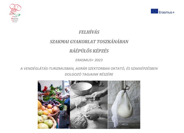Szakmai gyakorlat Toszkánában - Ráépülős képzés